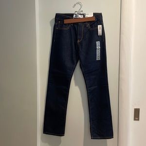 Old Navy size 12 dark denim skinny fit jeans NWT